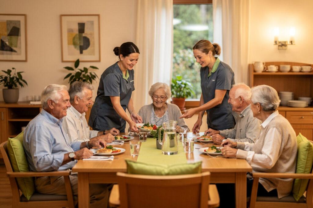 Fragen zur Gastronomie und weiteren Dienstleistungen – Alters- und Pflegeheim «Bad-Ammannsegg»