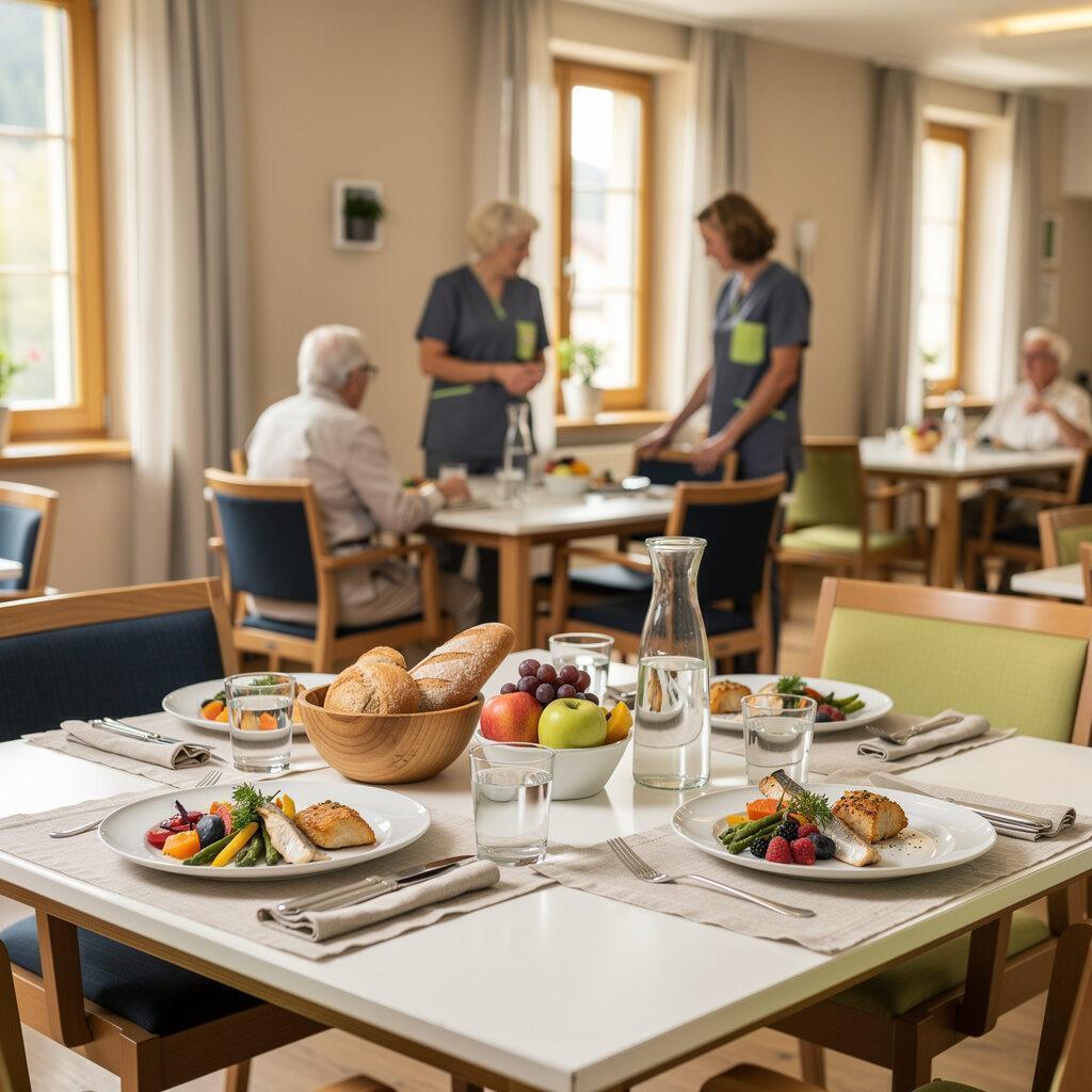 Frische Küche und abwechslungsreiche Menüs – Alters- und Pflegeheim «Bad-Ammannsegg»